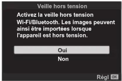 OLYMPUS OM5 - Réglages sans fil lorsque l'appareil photo est éteint - 1