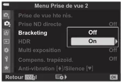 OLYMPUS OM5 - Utilisation du bracketing - 2