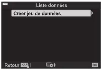 OLYMPUS OM5 - MENU → ⚙ → A3 → [régл. mise au point AF] - 3