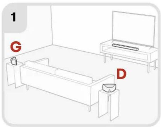 POLK MagniFi Max AX SR - Régler les enceintes - 1
