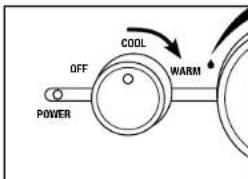 PureGuardian H1510 - Variable Mist Control Dial - 1