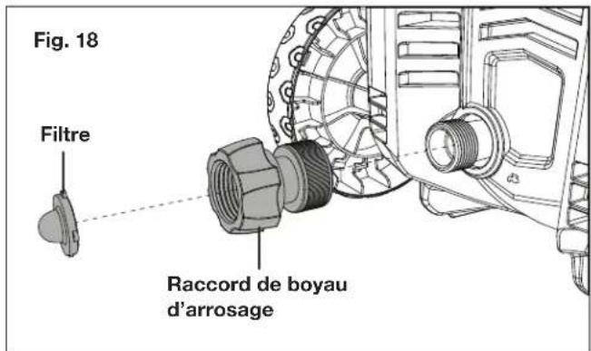 Sun Joe SPX1650 - Nettoyage du filtre de raccord et de la buse - 1