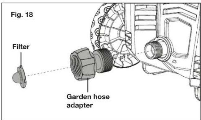 Sun Joe SPX1650 - Clean the Adapter Filter and the Nozzle - 3