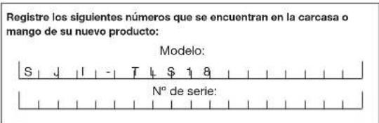 Aqua Joe SJITLS18 - Modelo y número de serie - 1