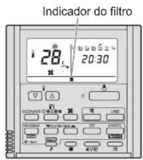 PANASONIC S36MU2E5B - Manutenção do filtró de ar - 1