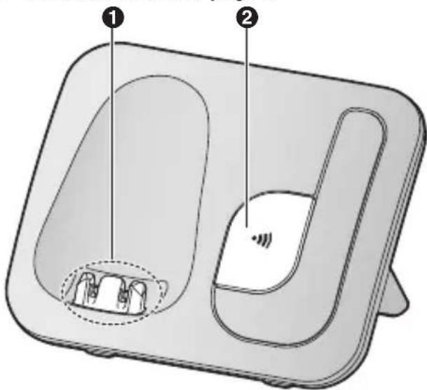 PANASONIC KXTGC260 - Base - 1
