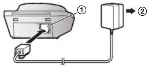 PANASONIC KXTGC250 - Remarques : - 1