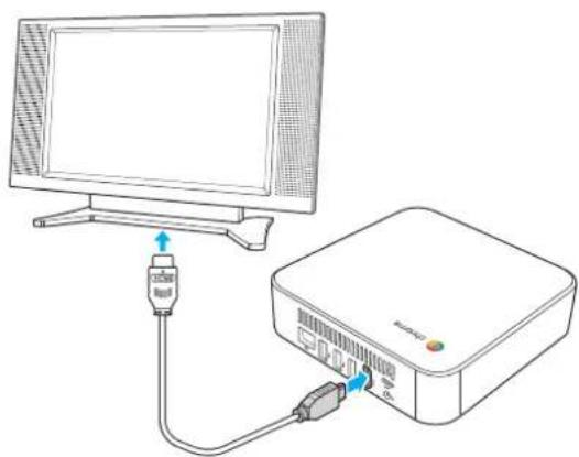 VIEWSONIC NMP660 - Branchement d'un dispositif d'affichage - 1