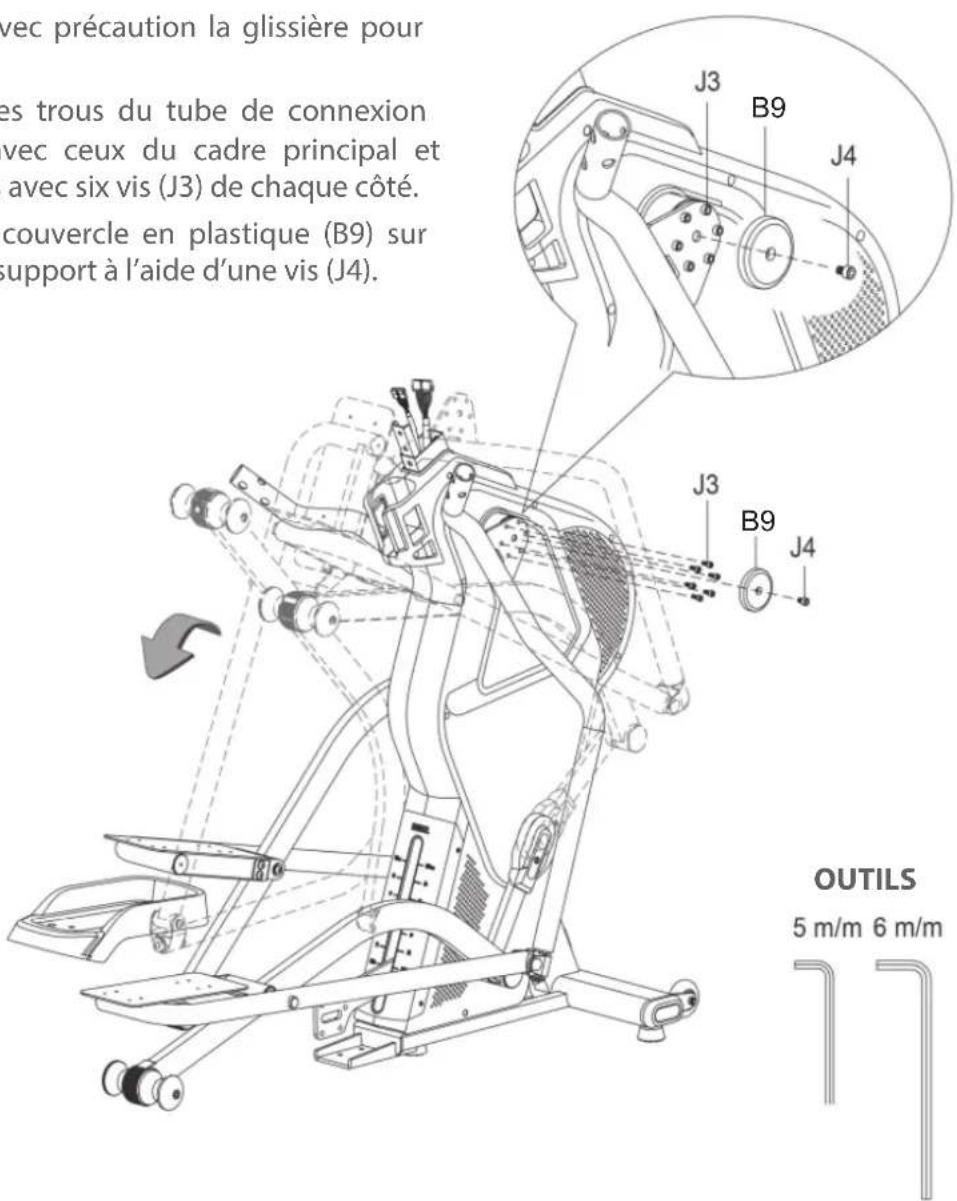 Cardiostrong FX90 Touch - Étape 1 : montage du cadre principal - 1