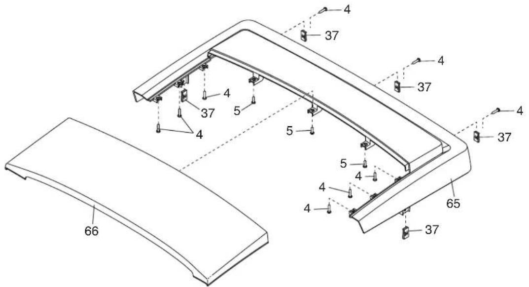 Pro-form Carbon T10 - LISTE Des PIECES - 2
