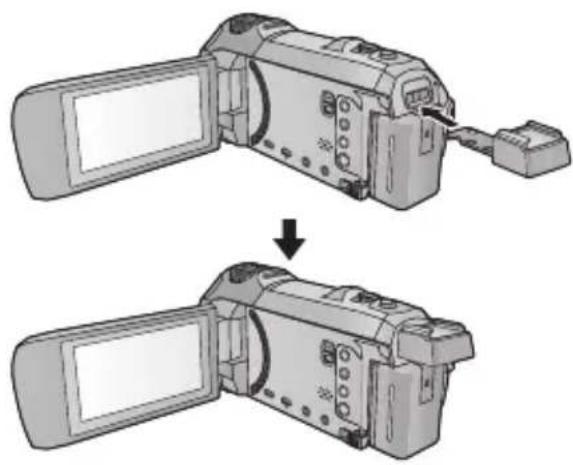 PANASONIC HCV787 - Fixation de l'adaptateur de griffe porte-accessoires - 1