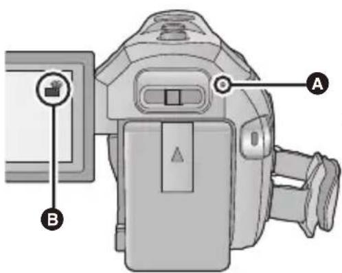 PANASONIC HCV787 - Icônes de statut de connexion pour une caméra secondaire sans fil - 1