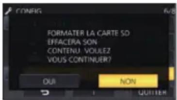 PANASONIC HCV787 - Pour mettre au rebut ou donner la carte SD, veuillez noter ceci : - 1