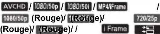 PANASONIC HCV787 - Indicateurs d'enregistrement - 11