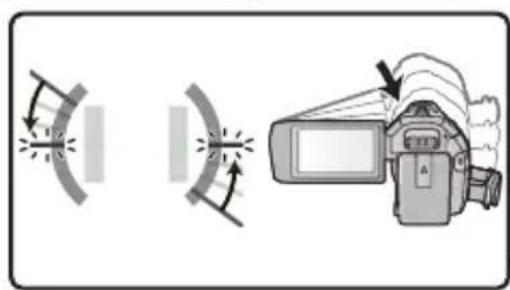 PANASONIC HCV785 - Correction de l'inclinaison - 1