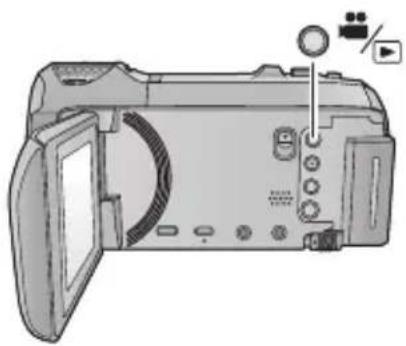 PANASONIC HCV785 - Alterner entre le mode enregistrement et le mode lecture - 1