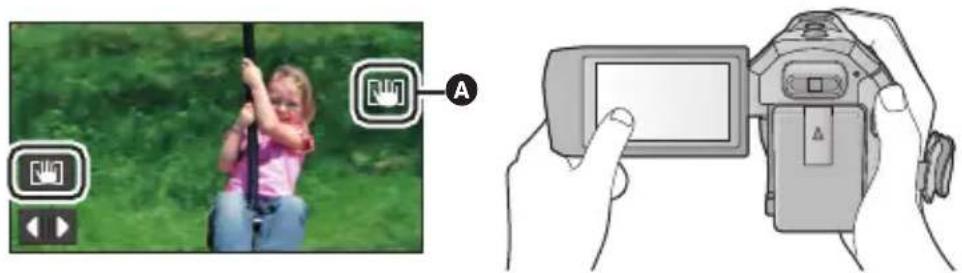 PANASONIC HCV785 - Verrouillage du stabilisateur optique de l'image - 2