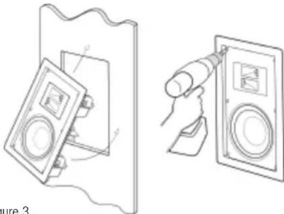 KLIPSCH KL7800THX - Installation des enceintes (pour une construction neuve, passer à l'objet 3) - 1