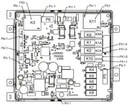 JENN-AIR JJW2427LL - Tabla de pruebas de componentes: horno - 1