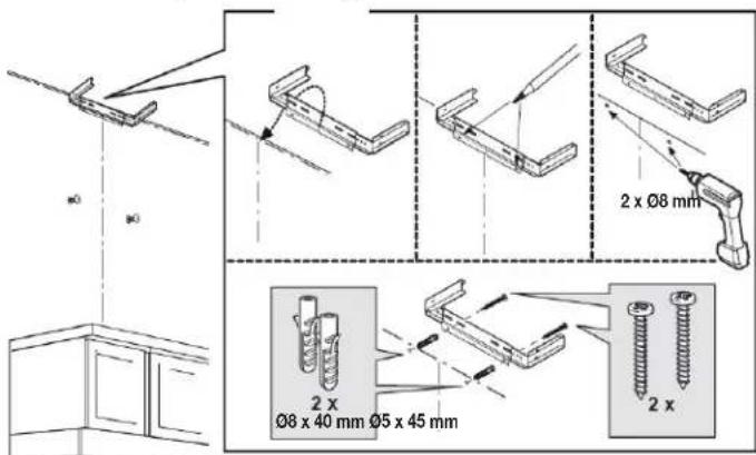 JENN-AIR JVW0630LS - Hood Mounting Screws Installation - 6