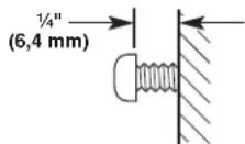 JENN-AIR WVW53UC0LS - Installation des vis de montage de la hotte - 2