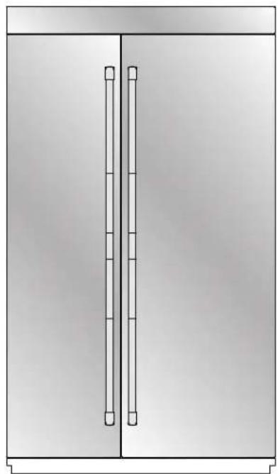 JENN-AIR JPK42SNXWSS - Diseño del panel a la medida - 1