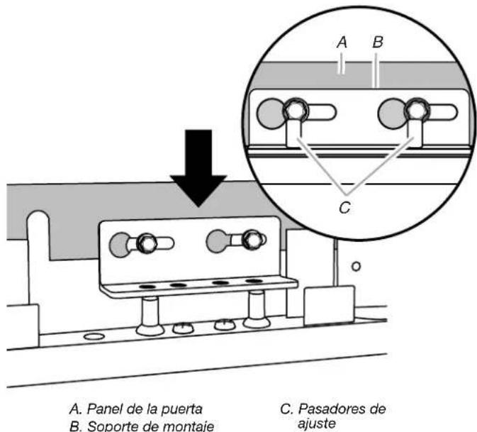 JENN-AIR JPK42SNXWSS - como instalar los paneles de la puerta - 2