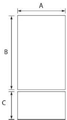 JENN-AIR JBSFS48NHP - Préparation du SITE dimensions du panneau - 1
