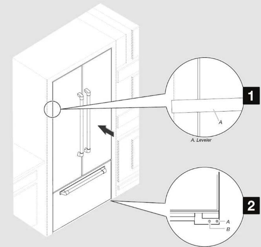 JENN-AIR JBSFS48NHP - MOVING REFRIGERATOR TO FINAL POSITION - 1