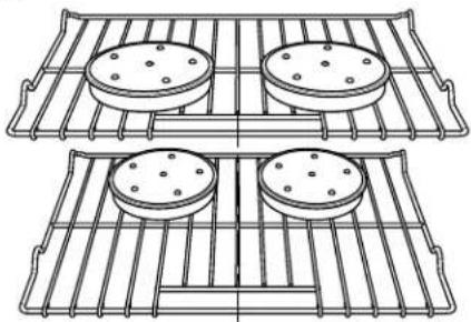 JENN-AIR JMW2430DB - Cuisson au four de gâteaux sur 2 grilles - 1