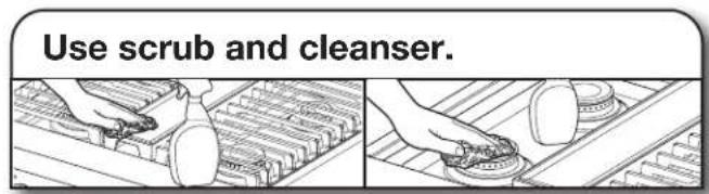 JENN-AIR JGCP436HL - PORCELAIN-COATED GRATES AND CAPS - 1