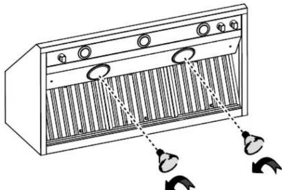 JENN-AIR JXW9036WP - Replacing the Infrared Heat Lamps - 1