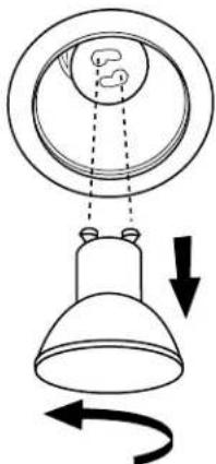 JENN-AIR JXW9036WP - Remplacement d'une lampe à halogène - 1