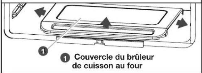 JENN-AIR JLRP436WP - Couvercle du bruleur de cuisson au FOUR - 1