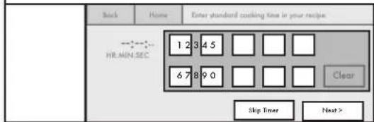JENN-AIR JLRP436WP - Saisir un temps de cuisson normal. - 1