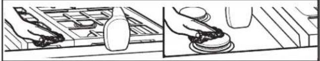JENN-AIR JLRP436WP - PORCELAIN-COATED GRATES AND CAPS - 1