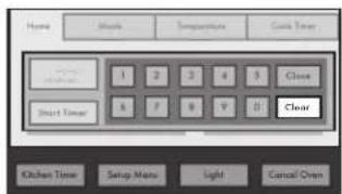 JENN-AIR JLRP436WP - Touch CLEAR to reset time. - 1
