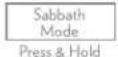 JENN-AIR JFC2290REM - Mode sabbat - 2