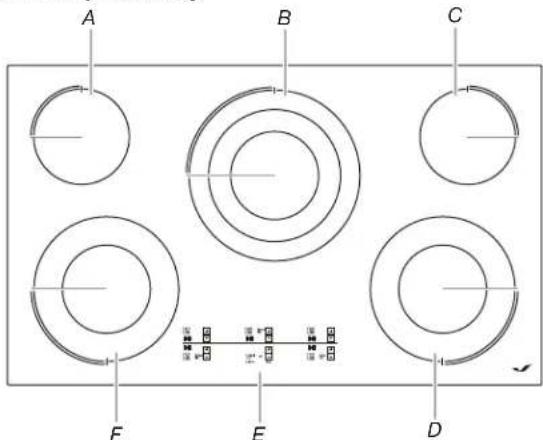 JENN-AIR JEC4430HB - PARTS AND FEATURES – ELECTRONIC TOUCH CONTROLS - 6