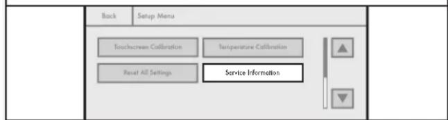 JENN-AIR JLRP430WP - Touch SERVICE INFORMATION. - 1