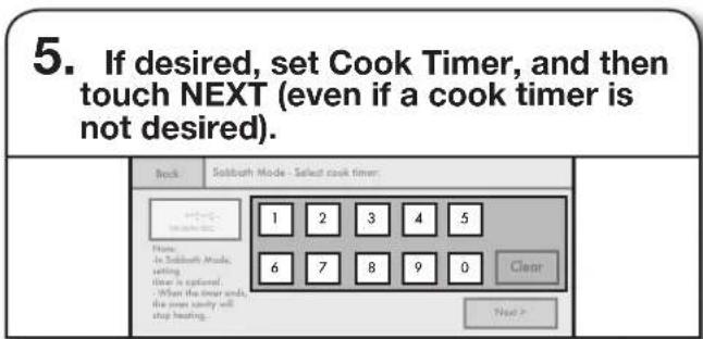 JENN-AIR JLRP430WP - Select oven to set up. - 4