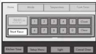 JENN-AIR JLRP430WP - Touch START TIMER. - 1