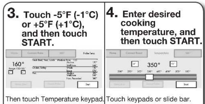 JENN-AIR JLRP430WP - To Adjust Probe Temperature, if Needed: - 1