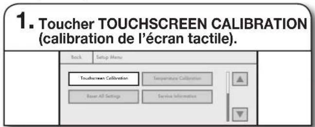 JENN-AIR JLRP430WP - Calibration de l'écran tactile - 1