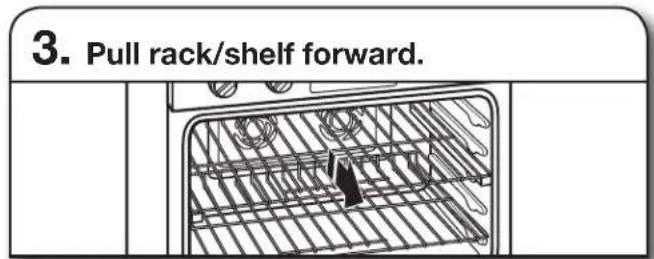 JENN-AIR JLRP430WP - To Replace the Extendable Roller Rack: - 3