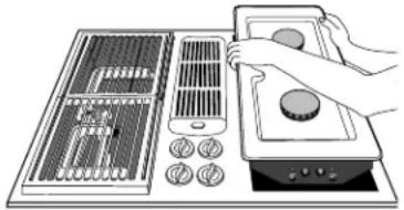 JENN-AIR JGA8100ADW - INSTALLACION DEL MODULO CON QUEMADORES SELLADOS: - 1