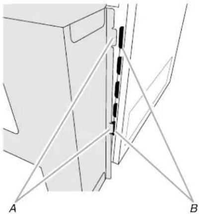 JENN-AIR MKC2150AS - Fixation du arrêté - 2