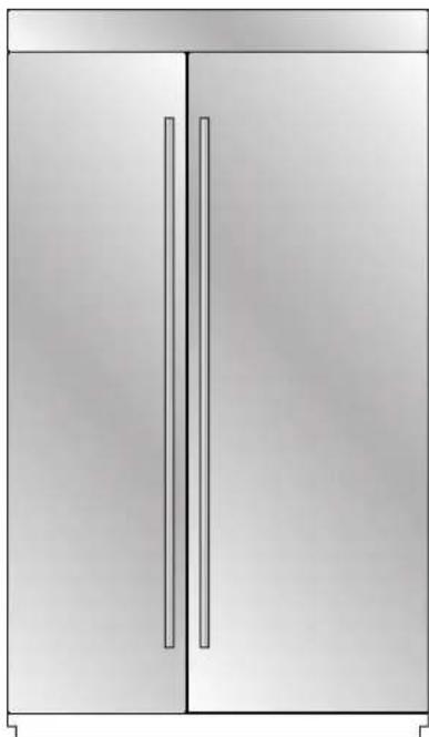 JENN-AIR JPK48SNXWSS - Diseño del panel a la medida - 1