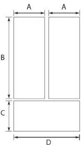 JENN-AIR JBBFL36NHS - SITE PREPARATION PANEL DIMENSIONS - 3