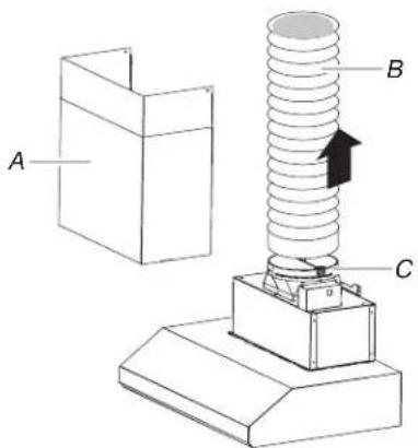 JENN-AIR W10446917 - Modelos de campana de cocina para montaje en muro o isla - 3